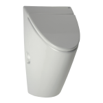 Urinal Arq with cover, with a radar flushing unit and integrated power supply, 230 V AC