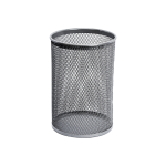 Round waste bin, color grey, 13 l