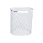 Round waste bin, color white, 18 l